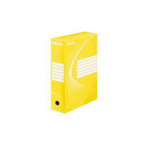 Esselte Boxycolor yellow A4 archive box, 100mm - Esselte Archiving box