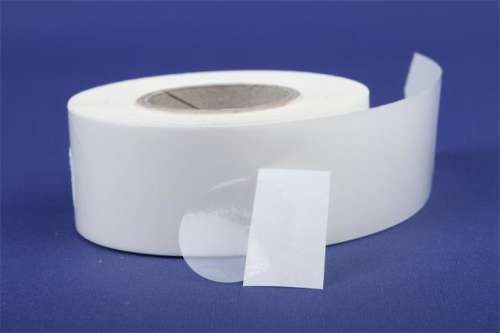 Etichetă, 30 mm rotundă, 1000 de etichete/rolă, transparentă la apă