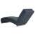 vidaXL szürke műbőr chaise longue, hátsó nézet, modern design, kényelmes, stílusos, nappali bútor