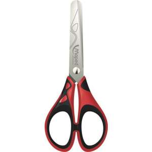 Maped Essentials Soft 13cm red scissors for school and office - Office accessory