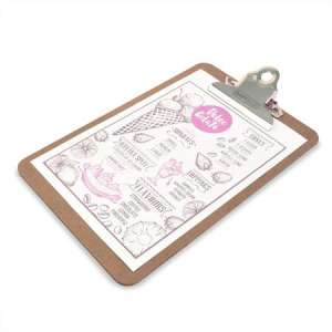 RAPESCO Writing Board, Wood, A5, RAPESCO