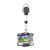DURABLE Extra strong retractable ID card holder with carabiner, black 59093743