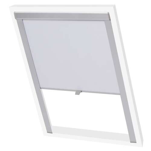 vidaXL fehér sötétítő roló Velux ablakokhoz, S06/606 méret - Roló
