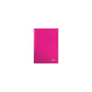 Leitz A5 Notebook, Pink, Glossy, Gridded - Notebook