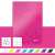 Leitz A5 Notebook, Pink, Glossy, Gridded, with color options