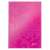 Leitz A5 Notebook, Pink, Glossy, Gridded