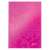 Leitz A5 Notebook, Pink, Glossy, Gridded