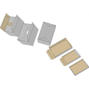 Archiváló konténer Donau 522x351x305mm levehető tető Kék-feh kart Iratrendezés DONAU 7666301FSC-10 138411678 - Archiváló doboz