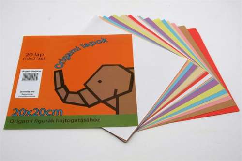 Origami-Papier, 20x20 cm, 20 Blatt
