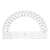 180 degree protractor, Educa brand, for geometry and math