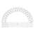 180 degree protractor, Educa brand, for geometry and math