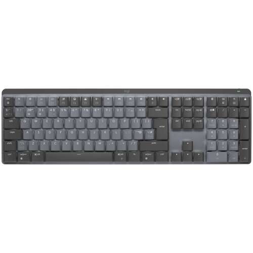 Tipkovnica Logitech MX Mechanical Uredska RF bežična + Bluetooth QWERTY Međunarodna američka Grafit, Siva 59115504