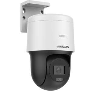 Hikvision DS-2DE2C200MW-DE-F1-S7 2MP miniPT IP security camera with 2.8mm lens, IR and white light for 30m, audio, PoE, IP66 - Hikvision