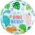 Happy Dino Birthday 46 cm foil balloon with dinosaurs