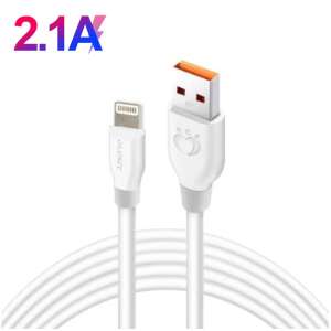 Olesit 2.1A Gyors Töltési USB-Lightning Kábel, Fehér - USB kábel