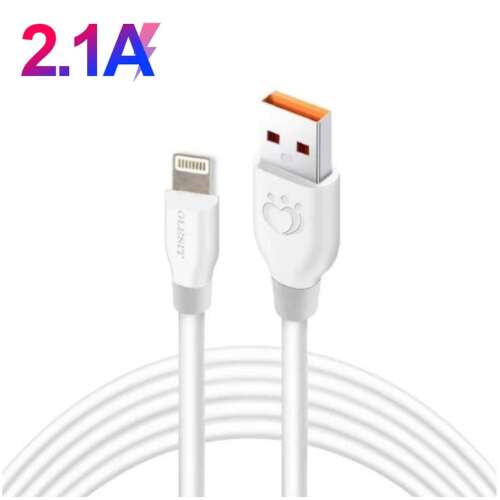 Olesit 2.1A Gyors Töltési USB-Lightning Kábel, Fehér