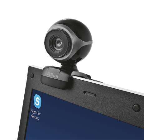 TRUST Webcam mit eingebautem Mikrofon, TRUST "Exis" 31575285