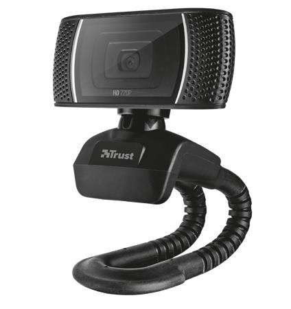 TRUST Webcam mit eingebautem Mikrofon, TRUST "Trino HD"