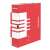 Donau A4 piros archiváló doboz, 100mm gerinc, dokumentumok és mappák tárolására