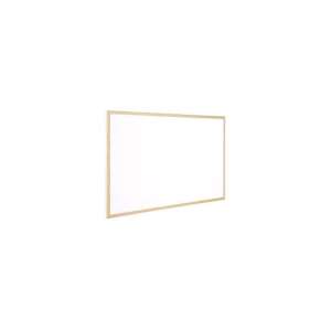 Tablă albă Bi-Office 30x40cm cu ștergere uscată, cu ramă din lemn - Table de conferinta