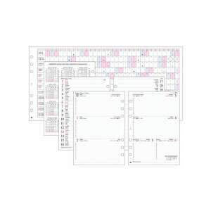 Kalendart Saturnus L311/F Wochenplaner Weiße Ringbuch-Einlage Packung 59139091 - Schreibwaren & Schreibmaterial