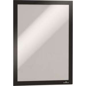 Durable A4 self-adhesive display frame, black - Durable