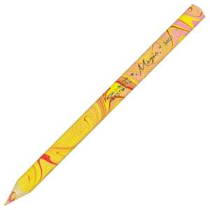 Koh-I-Noor Magic colored pencil, yellow and red marbled design - Pen & Pencil