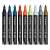 DONAU D-oil paint markers, set of 8 colors, 2.8mm chisel tip
