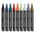 DONAU D-oil paint markers, set of 8 colors, 2.8mm chisel tip