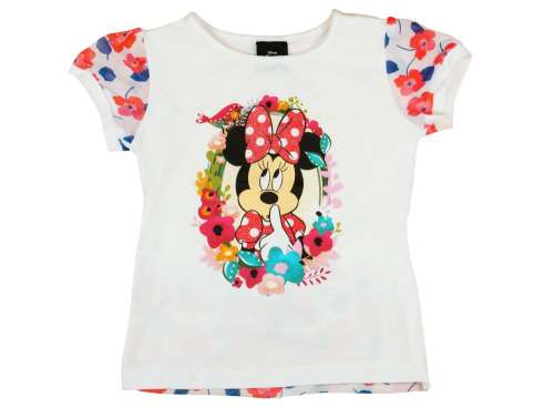 Disney muszlinos lány Póló - Minnie Mouse #fehér 31575753