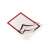 Presentation frame A4 self-adhesive, DURABLE red 59141158