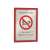Presentation frame A4 self-adhesive, DURABLE red 59141158