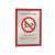 Presentation frame A4 self-adhesive, DURABLE red 59141158