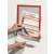 Presentation frame A4 self-adhesive, DURABLE red 59141158