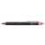 Pilot Frixion Clicker 0.5mm erasable rollerball pen, black barrel, pink ink