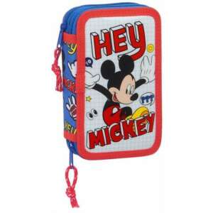 Disney 2 emeletes töltött Tolltartó - Mickey Mouse #kék-piros 40388867 