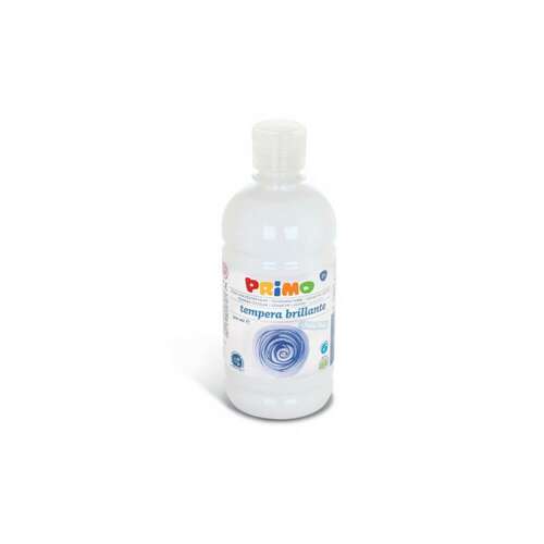 Primo tempera paint, white, 500ml