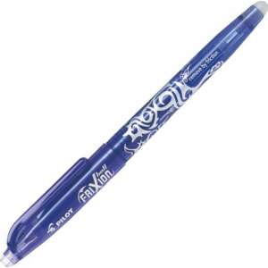 Pilot Frixion Ball löschbarer blauer Stift, 0,25 mm, mit Gummiblöcke - Pilot