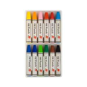 12 pack of Süni oil pastels - Pastel chalk