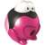 Maped Croc Croc Innovation frog pencil sharpener, pink