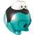 Maped Croc Croc Innovation frog pencil sharpener, blue