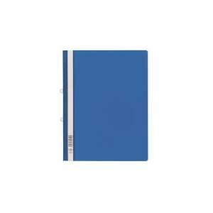 Kék A4-es PP mappa, átlátszó előlappal és levehető rögzítővel - Durable