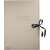Esselte A3 drawing folder, natural cardboard, with black ribbon closure, front view