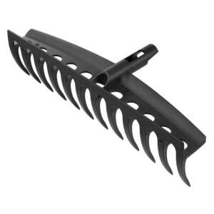 Cap de greblă de grădină Fiskars Solid™, negru, lățime de lucru 41 cm - Fiskars