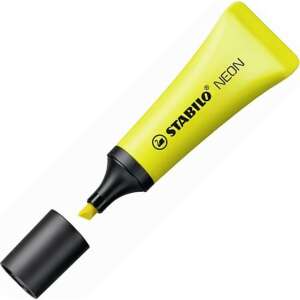 Stabilo Neon highlighter, yellow, 2-5mm chisel tip - STABILO