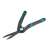Gardena PrecisionCut hedge shears, black and blue handles, white background