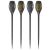 Set of 4 solar torch garden lights