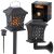 Outdoor "COMBO" solar lamp with 12 LEDs, grounding or wall mounting option 101549634