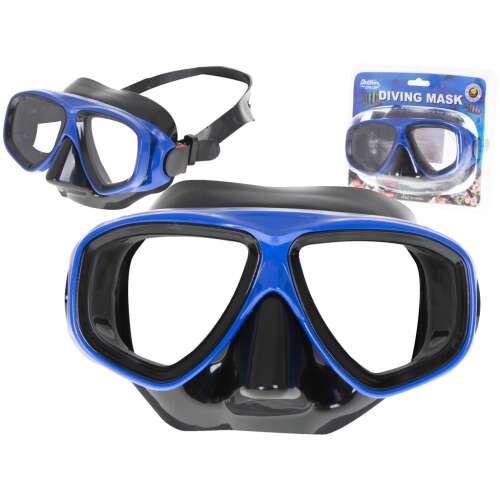 Szemüveg típusa Maszk úszáshoz és búvárkodáshoz gyermekek és tinédzserek számára, állítható méret, szín Kék