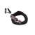 Black combination bike lock with chain, 90cm long, 5 digit combination, KIK brand